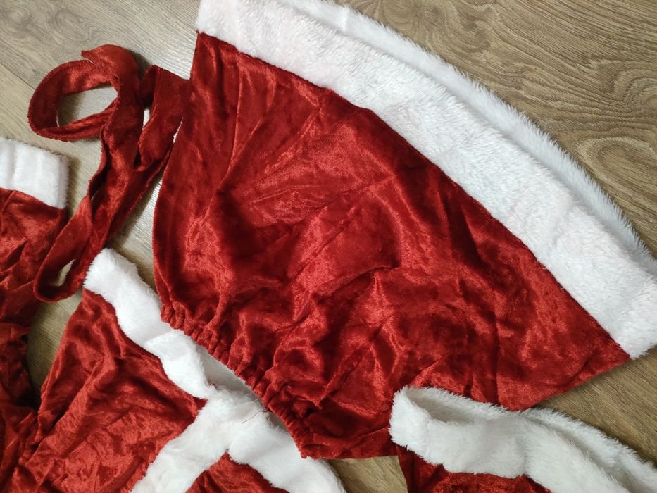 Костюм Санты на девочку