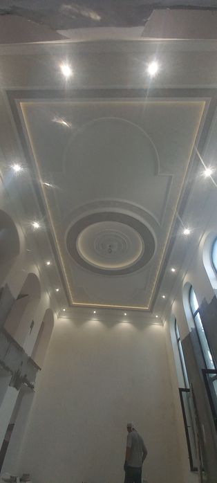 Gipskarton ustasi osma shift zamonaviy dizayn