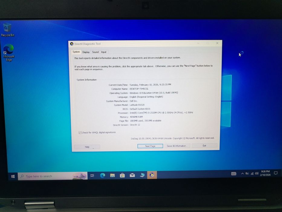 Vand laptop Dell Latitude-I5