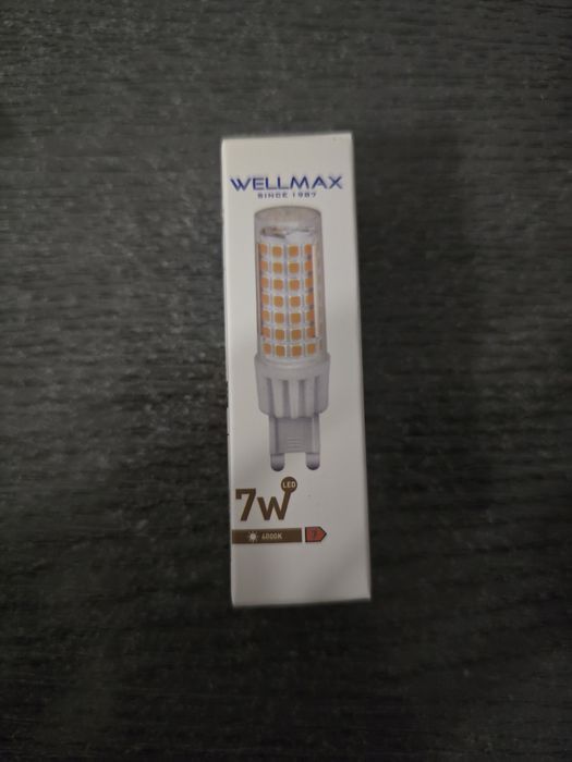 Becuri LED Wellmax G9 25lei/buc.