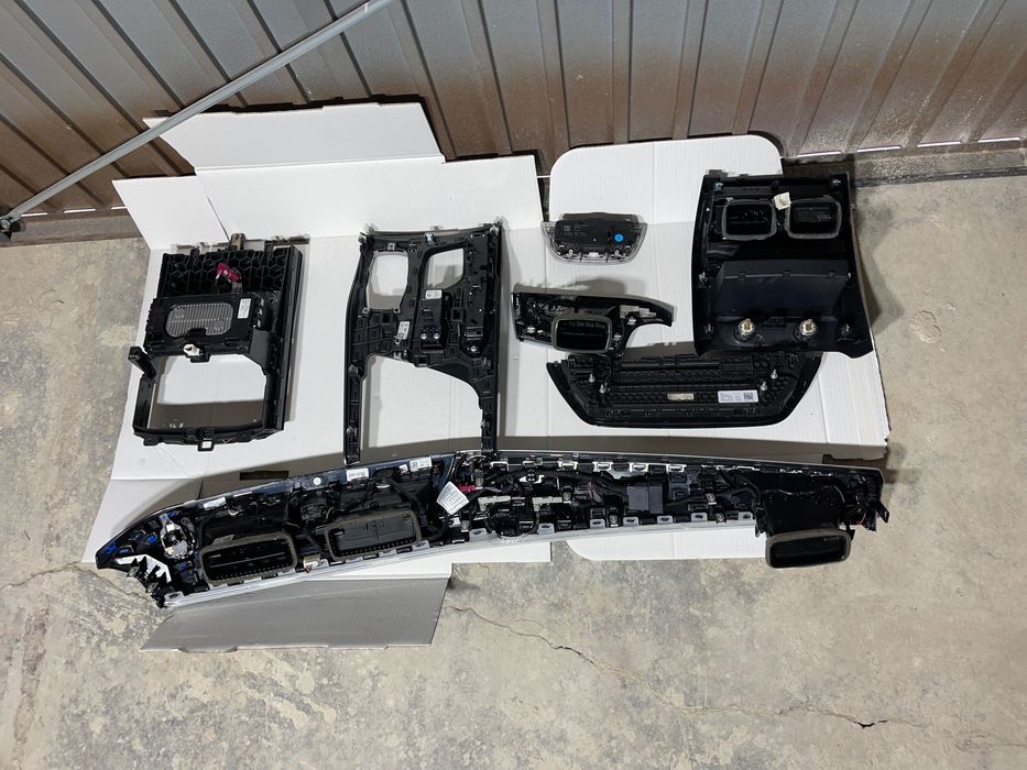 BMW 5 G trim grila ventilatie climat panel Modul încărcare Bloc lumini