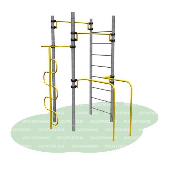 Спортивная детская площадка ROMANA Спорт болалар майдончаси. Воркаут