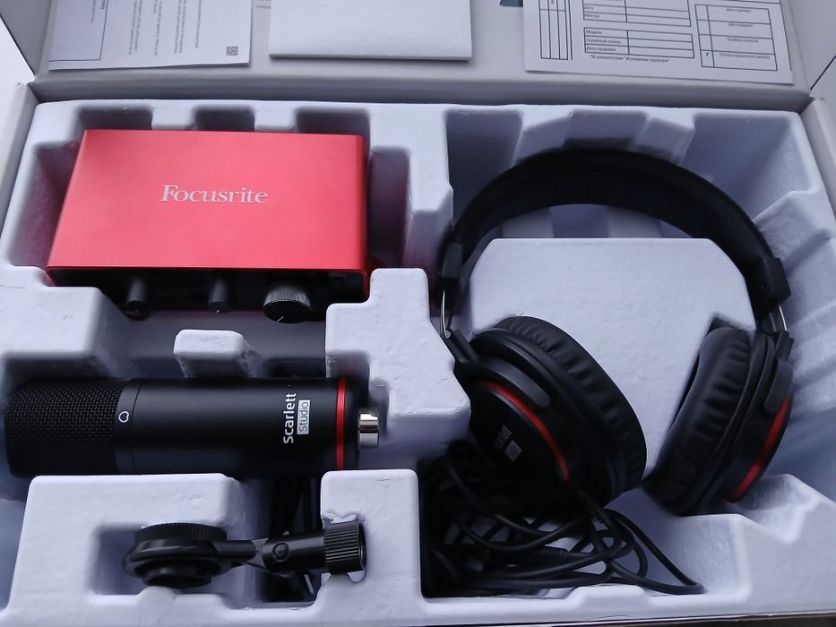 Focusrite Scarlett Solo Studio 3rd gen