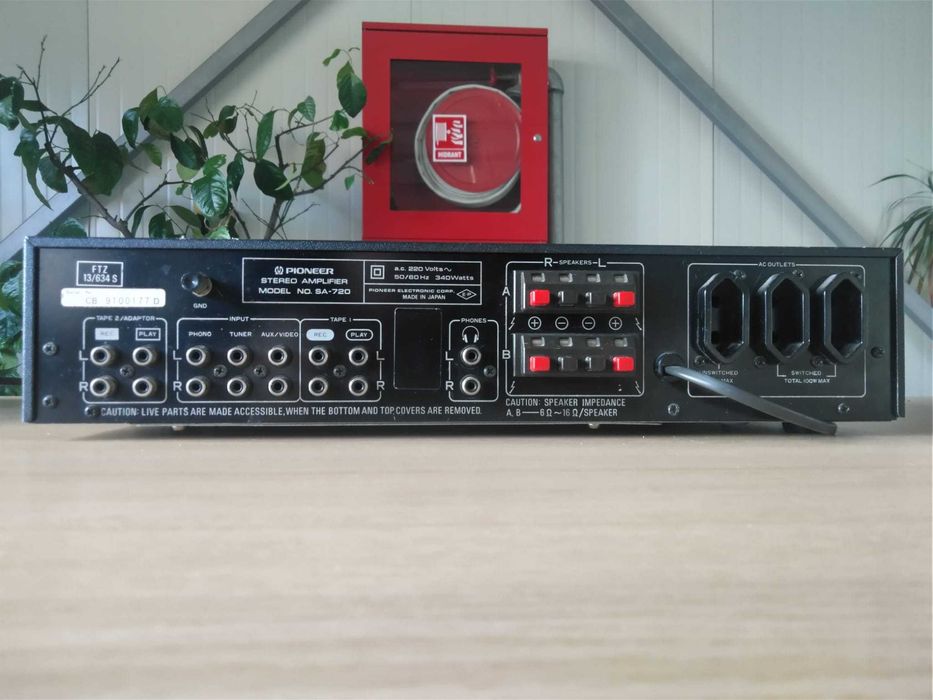 Amplificator Pioneer SA-720 BlueLine cap de serie