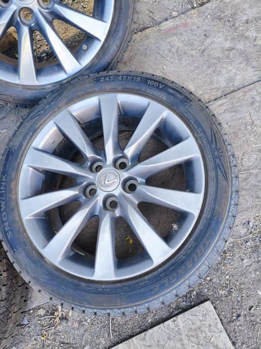 Диски R18/5x120 Lexus LS460 + Резина