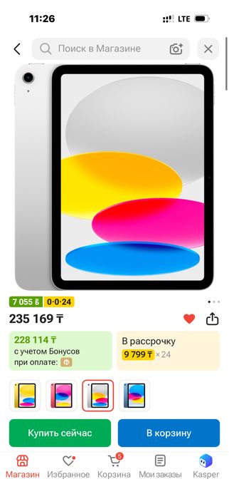 Ipad a16 128gb 100%