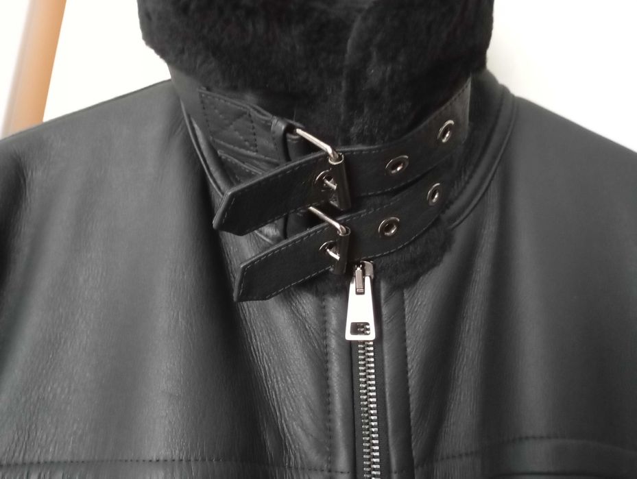 Geaca tip cojoc Shearling original Made in Italy noua