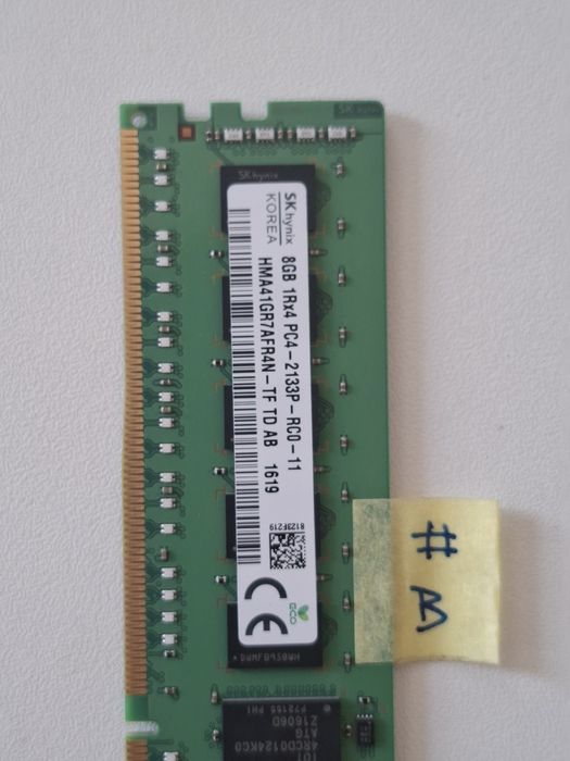 4 x 8 gb RAM SK hynix DDR4 ECC (pentru server sau workstation)