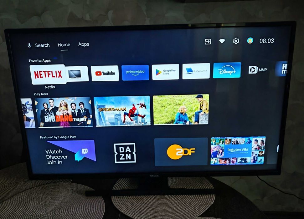 Televizor LED Horizon, 108 cm, Android TV, 4K Ultra HD