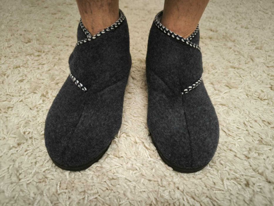 Войлочные ботинки