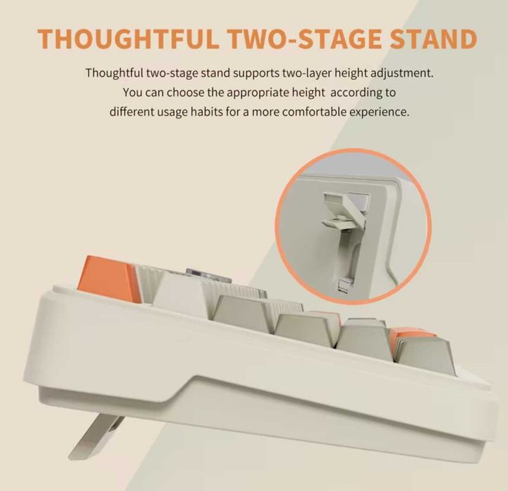 Механична безжична клавиатура AJAZZ AK820 MAX Wireless Hot-Swappable