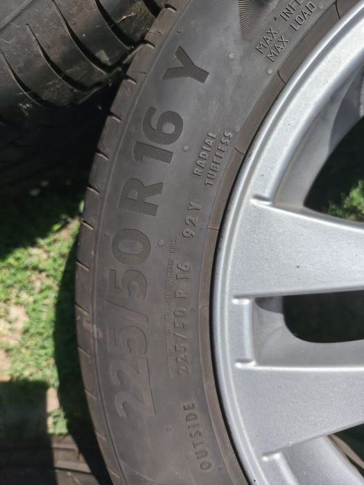 Jante BMW / VW T5 / Anvelope 225/50/R16 DOT 23 | Jante 5x112 R15 VAG !