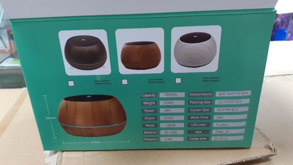 ТОП ЦЕНА !! Нов Голям ! Арома - Дифузер с етерични масла ЕТЕРИМ 1000