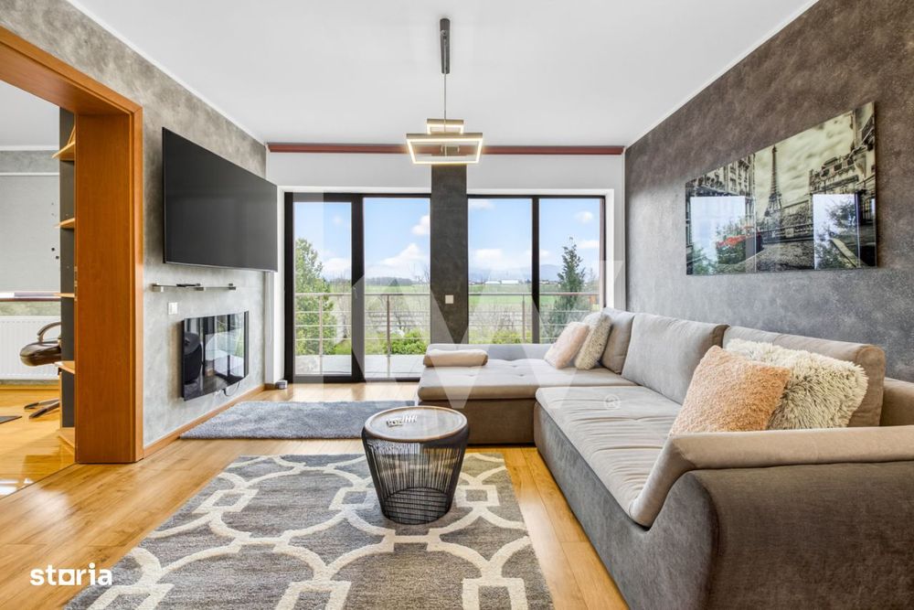 Inchiriere casa moderna cu 4 dormitoare, teren 1300 mp - zona Stupini,