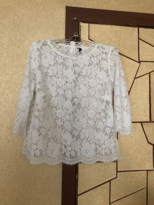 Блузка кружевная 46 разм