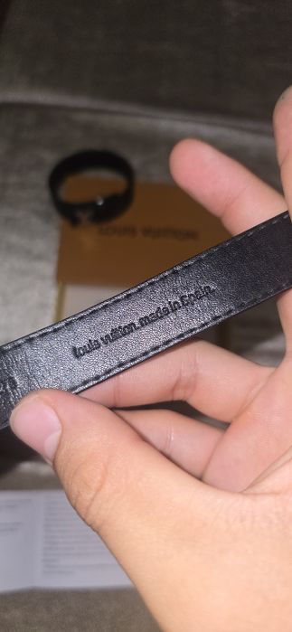 Louis Vuitton LV Slim Bracelet Monogram Eclipse (modelul M6456E),