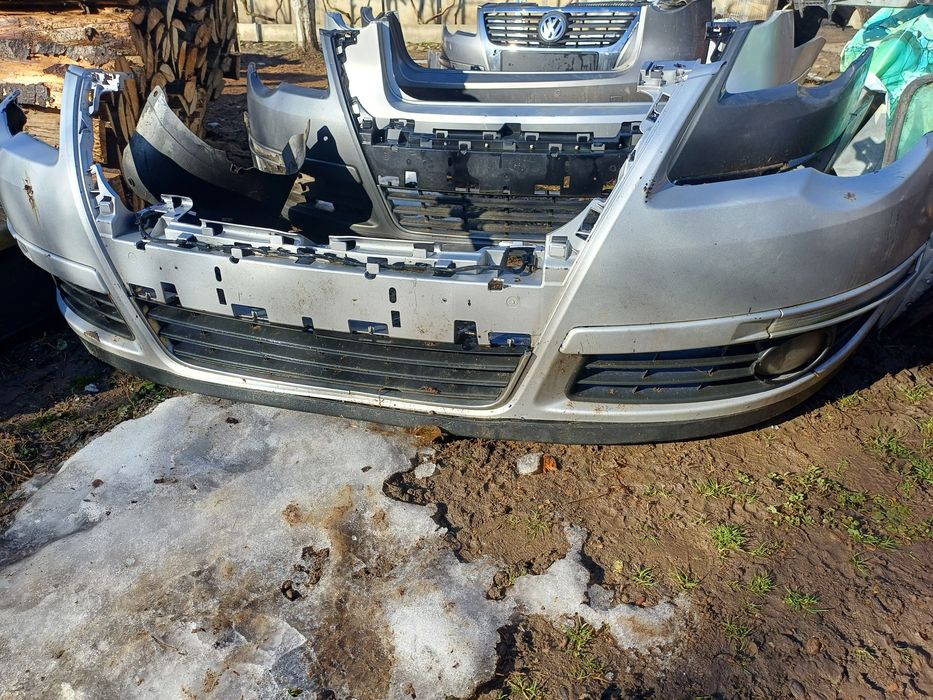 Bară față, bara spate cu senzori passat b6,gri,gri șobolan,