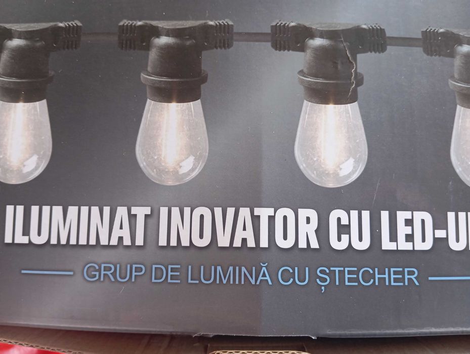 Vând ghirlandă luminoasă de 10 metri