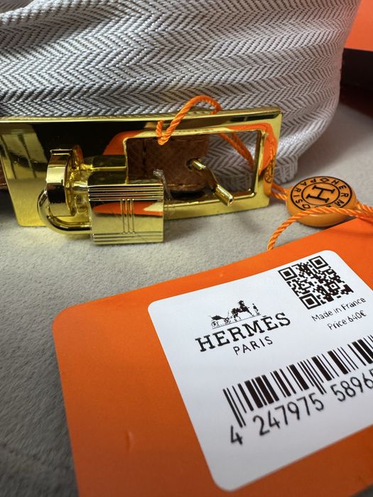 Hermes-Оригинален чисто нов дамски кожен колан