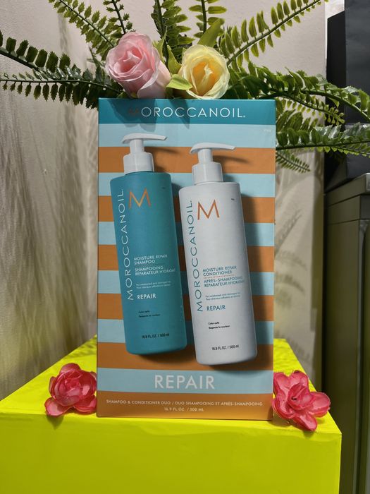 Set Moroccanoil sampon si balsam