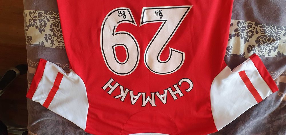 Футболна детска фланелка Арсенал Chamakh