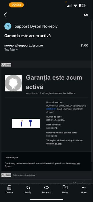 Dyson Supersonic HD07 Gift Box