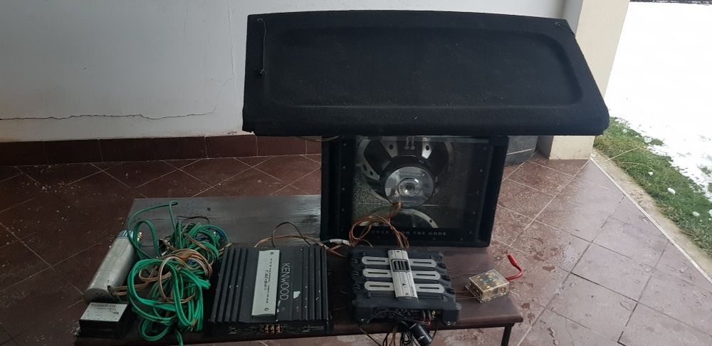 Sistem audio statie cabluri boxe golf 4