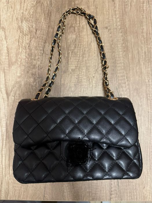 Чанта малка черна