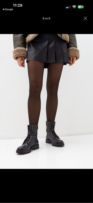 Ботинки кожа Tommy Hilfiger