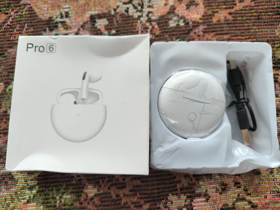 Безжични Bluetooth слушалки TWS PRO 6