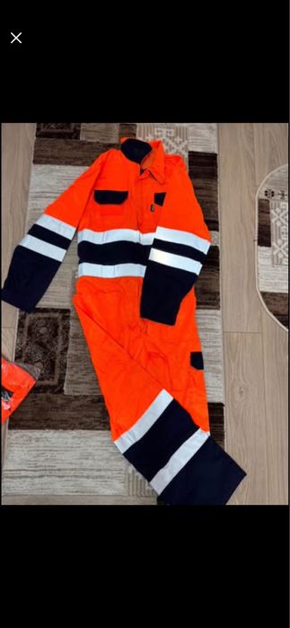 Salopetă lucru multicolor