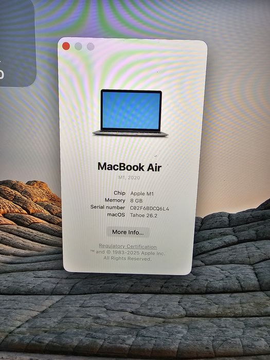 Laptop  Macbook Air M1 13.3 inch Apple