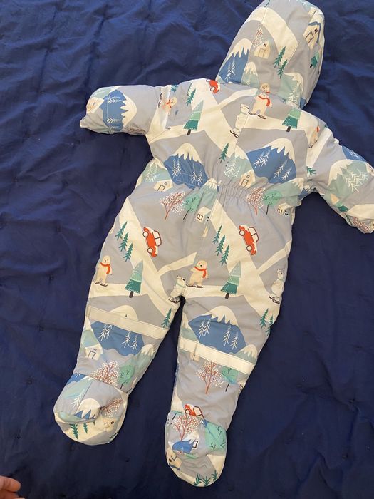 Комбинезон зимний на 3-6 мес