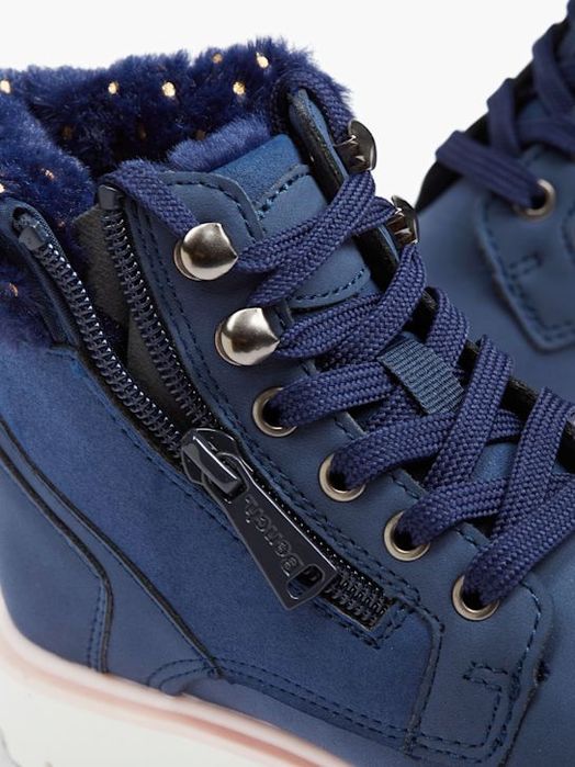 Детски боти с връзки и цип 31 номер