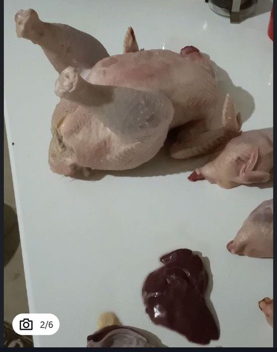 Тушка домашней курицы