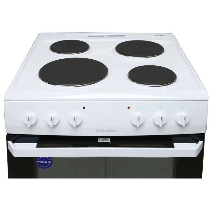 Электрическая плита Hansa FCEW66069 белая, конвекция 60 см
