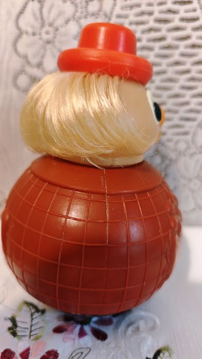 Винтажная неваляшка Ванька Встанька ,1970г.