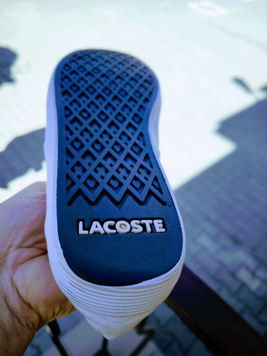 Teniși Lacoste material Coton 43;27cm nu Nike Adidas