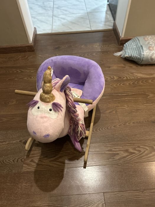 Единорог качалка! В отличном состоянии!