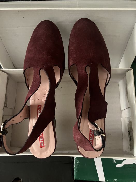 Червени обувки Гиздас, 38 размер