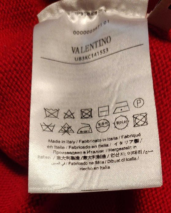 Трикотажная футболка Valentino LUX-102919 S-M-L Original Италия