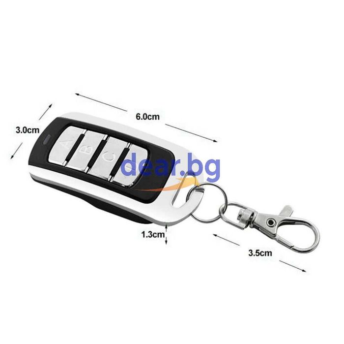 Универсално клониращо дистанционно 280-868Mhz за гаражни врати и др.