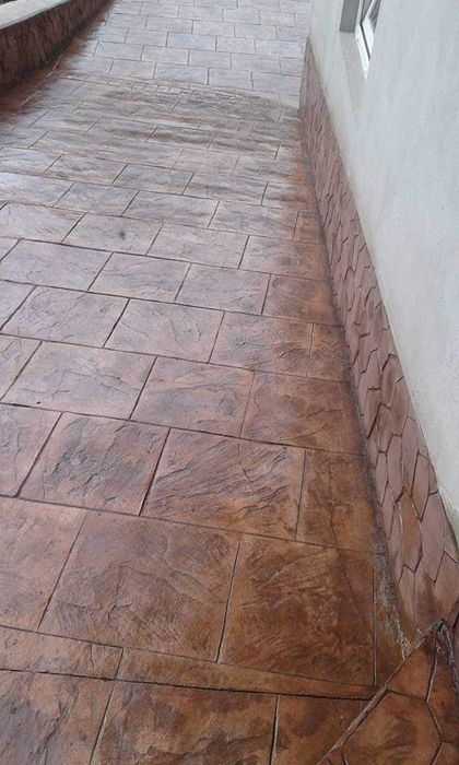 Modern ieftin calitate beton amprentat elicopterizat