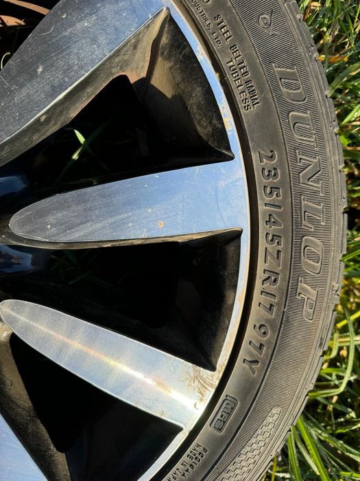 Jante aliaj +cauciucuri 235/45 R 17
