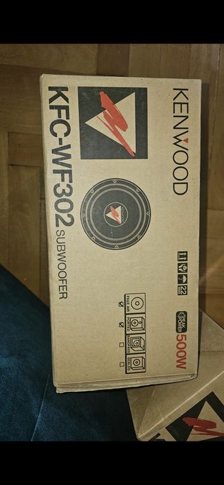 Subwoofer Kenwood - 2 bucăți noi