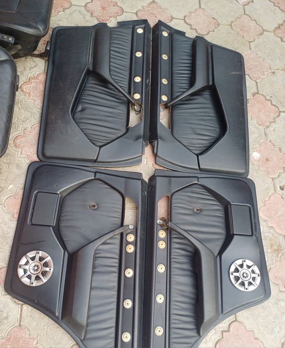 Кожанный салон w124