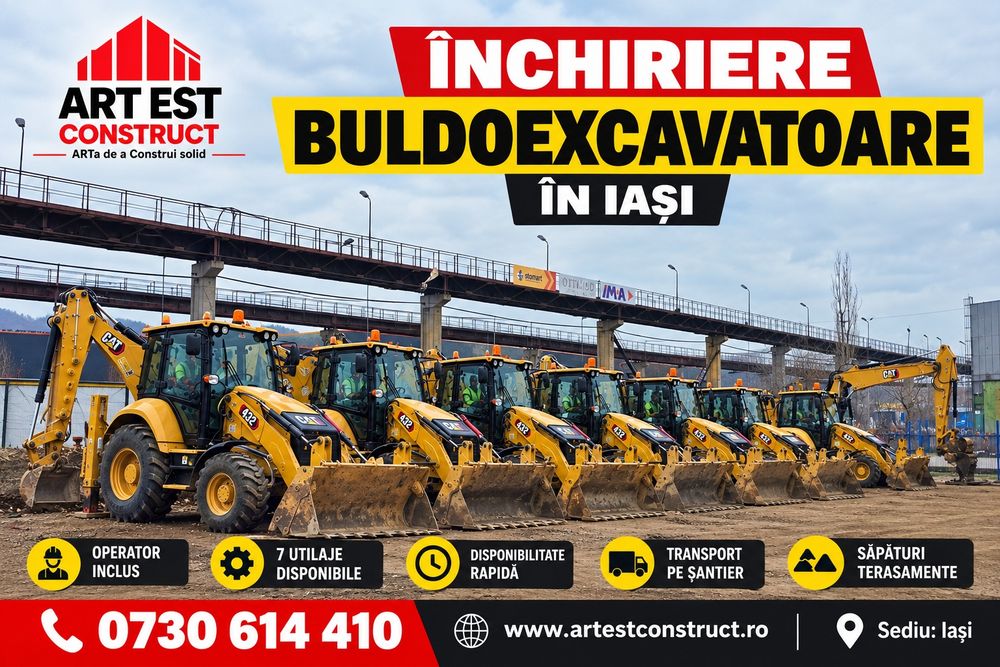 Inchiriez Buldoexcavator