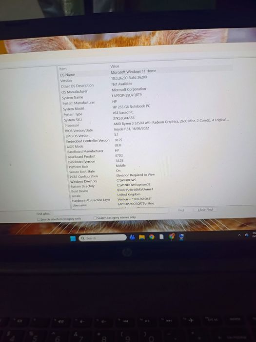 Laptop HP 255 G8 Notebook Ryzen 3 3250U ca nou plus cadou laptop stand gaming cu racire