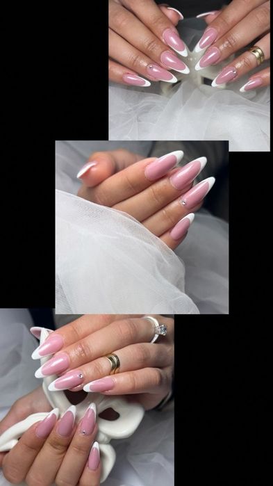 Unghi gel, oja semi cu apex.