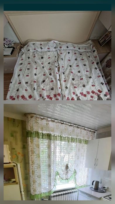 Занавески для кухни